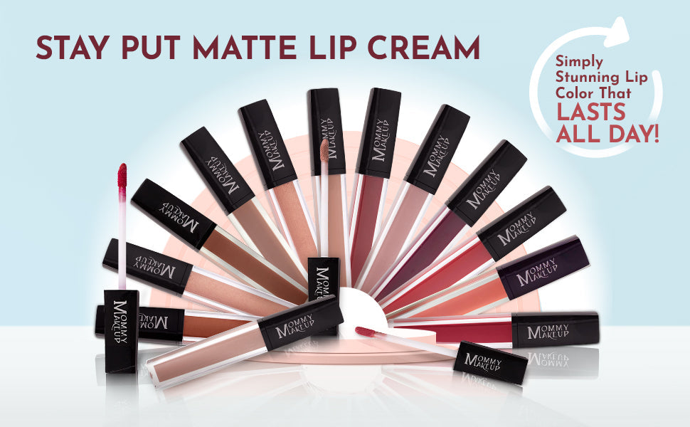 Angelica Stay Put Matte Lip Cream | Stunning Kiss-Proof Lipstick