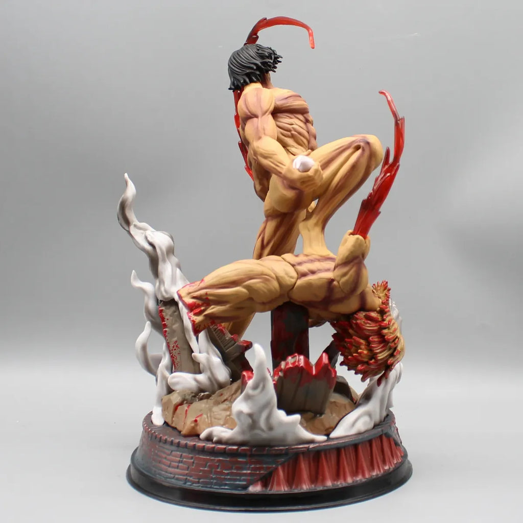 Attack on Titan Eren Jaeger Figure 29cm - PVC Armored Titan Statue