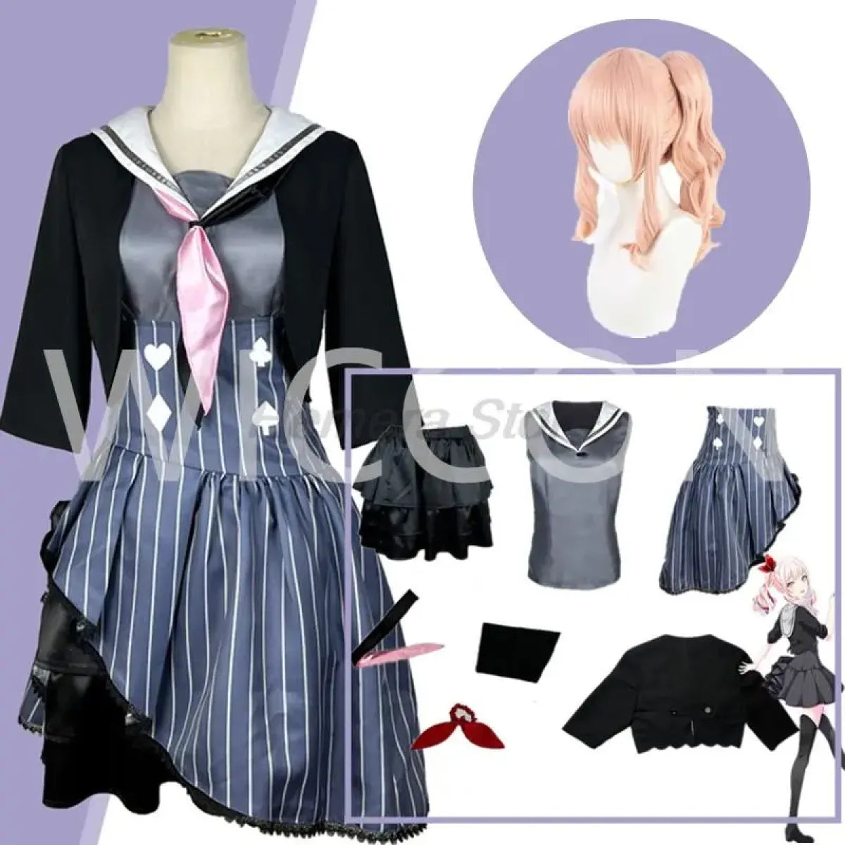 Akiyama Mizuki, Yoisaki Kanade, Shinonome Ena, Asahina Mafuyu Cosplay Costume - Project Sekai Colorful Stage!