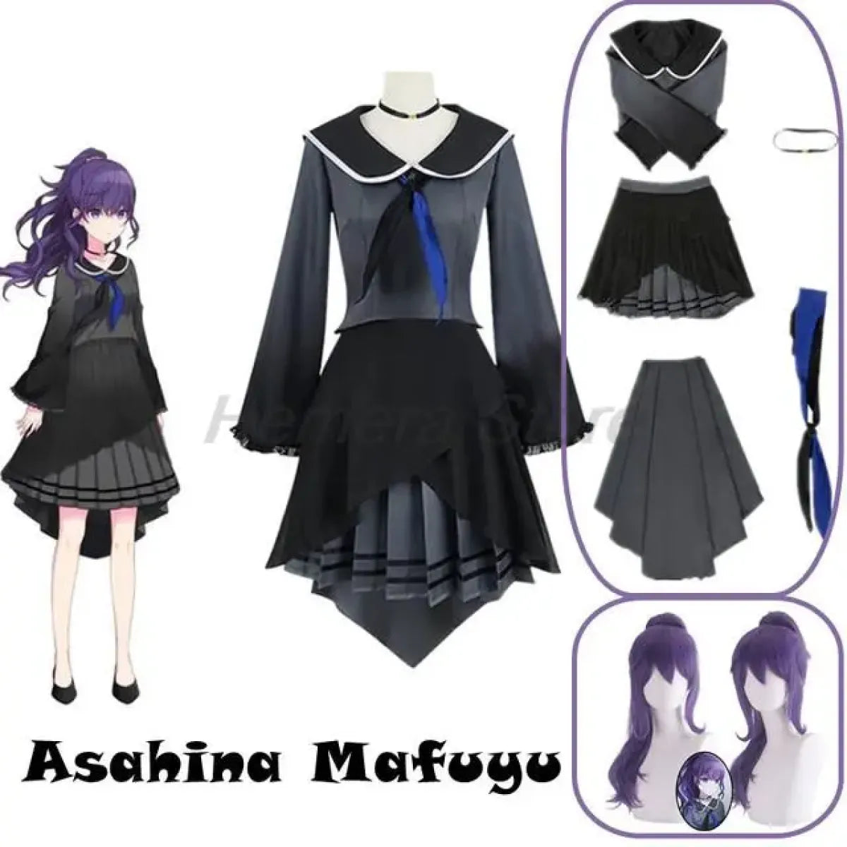 Akiyama Mizuki, Yoisaki Kanade, Shinonome Ena, Asahina Mafuyu Cosplay Costume - Project Sekai Colorful Stage!