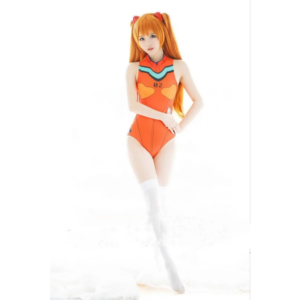 D.VA, Mercy, Asuka Cosplay Swimsuit