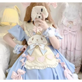 Pastel Lolita Bunny Bow Dress