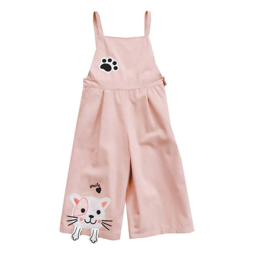 Cat Embroidered Harajuku Romper