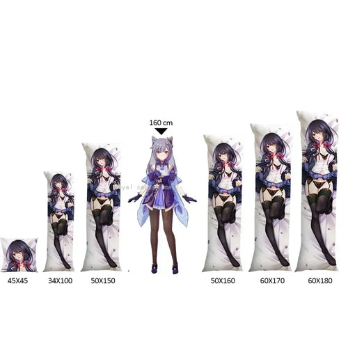 Clorinde Dakimakura Pillow Case – Genshin Impact Hugging Cover