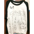 Harajuku Anime Contrast Sleeve Tee