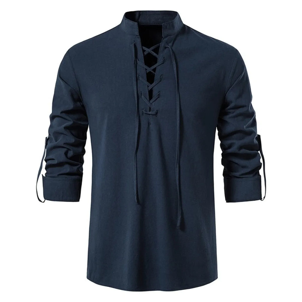 Men's Cotton Linen Tee Shirt