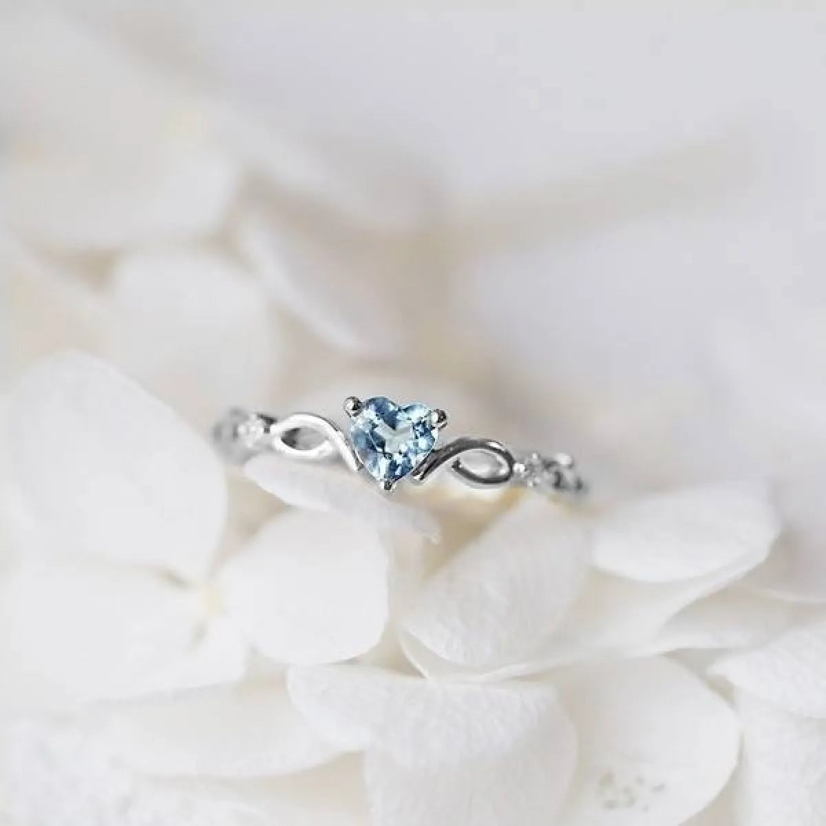 Crystal Decorated Wedding Ring