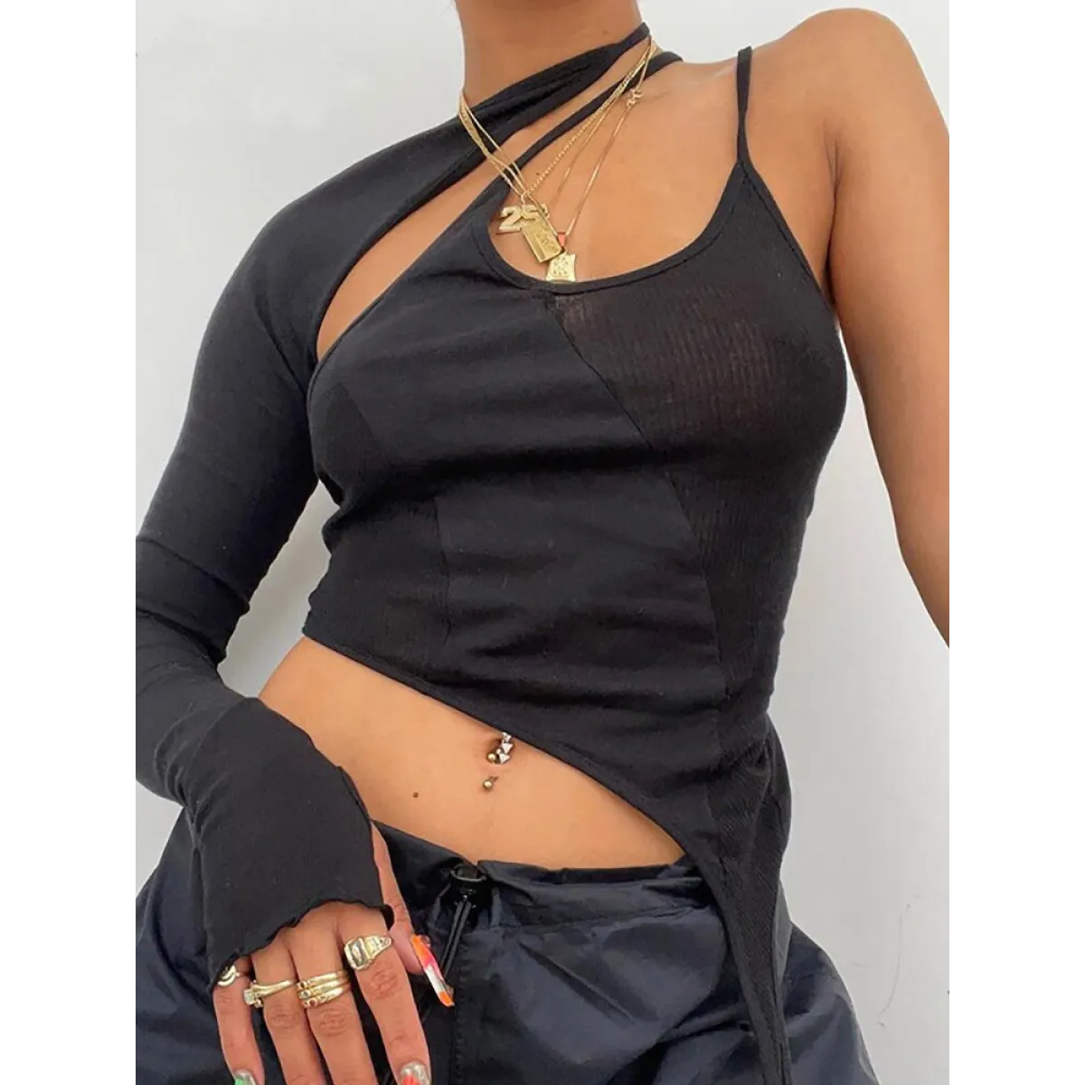 One Piece Crop Top
