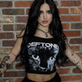 Deftones Corset Tank Top Tee