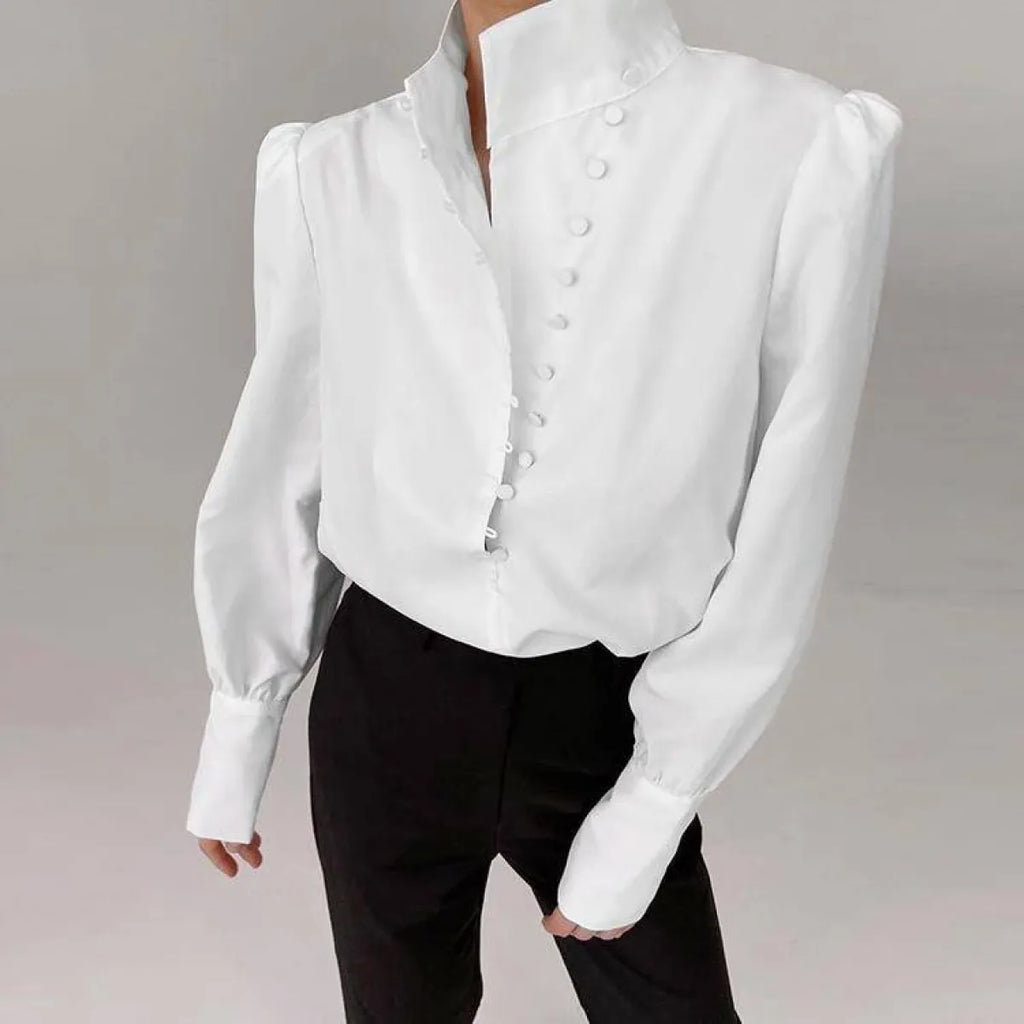 Elegant Turtleneck Blouse