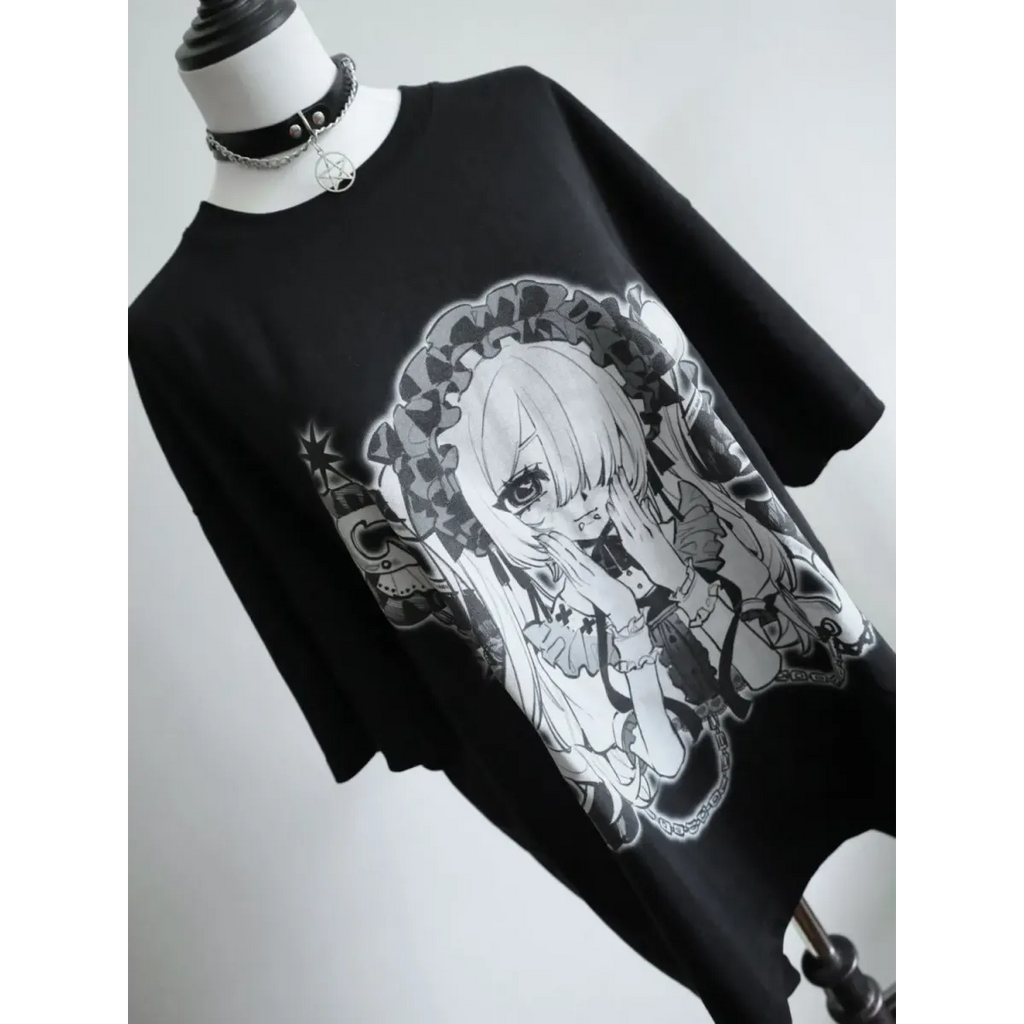 Harajuku Fairy Graphic T-Shirt