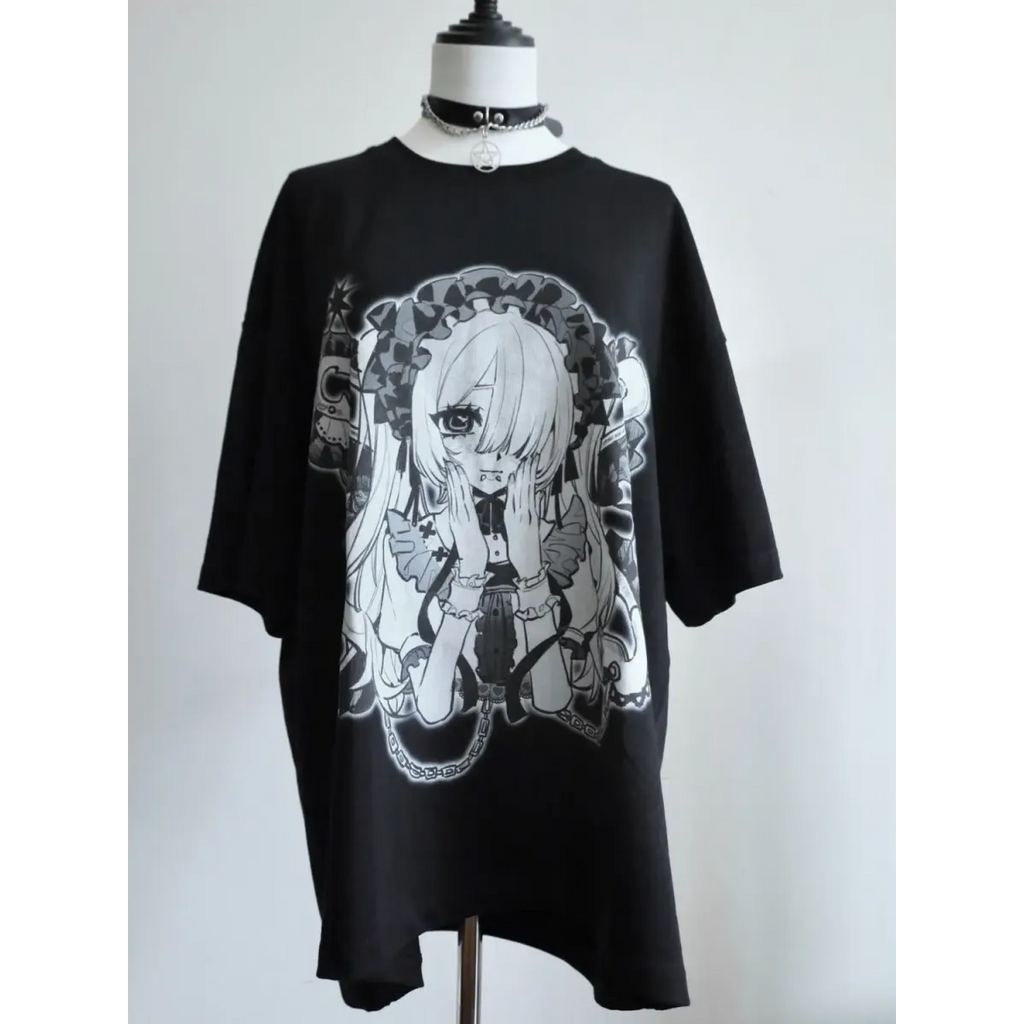 Harajuku Fairy Graphic T-Shirt
