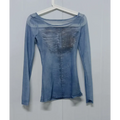 Sheer Skeleton Print Harajuku Top – Fairy Grunge Y2K Slim Fit