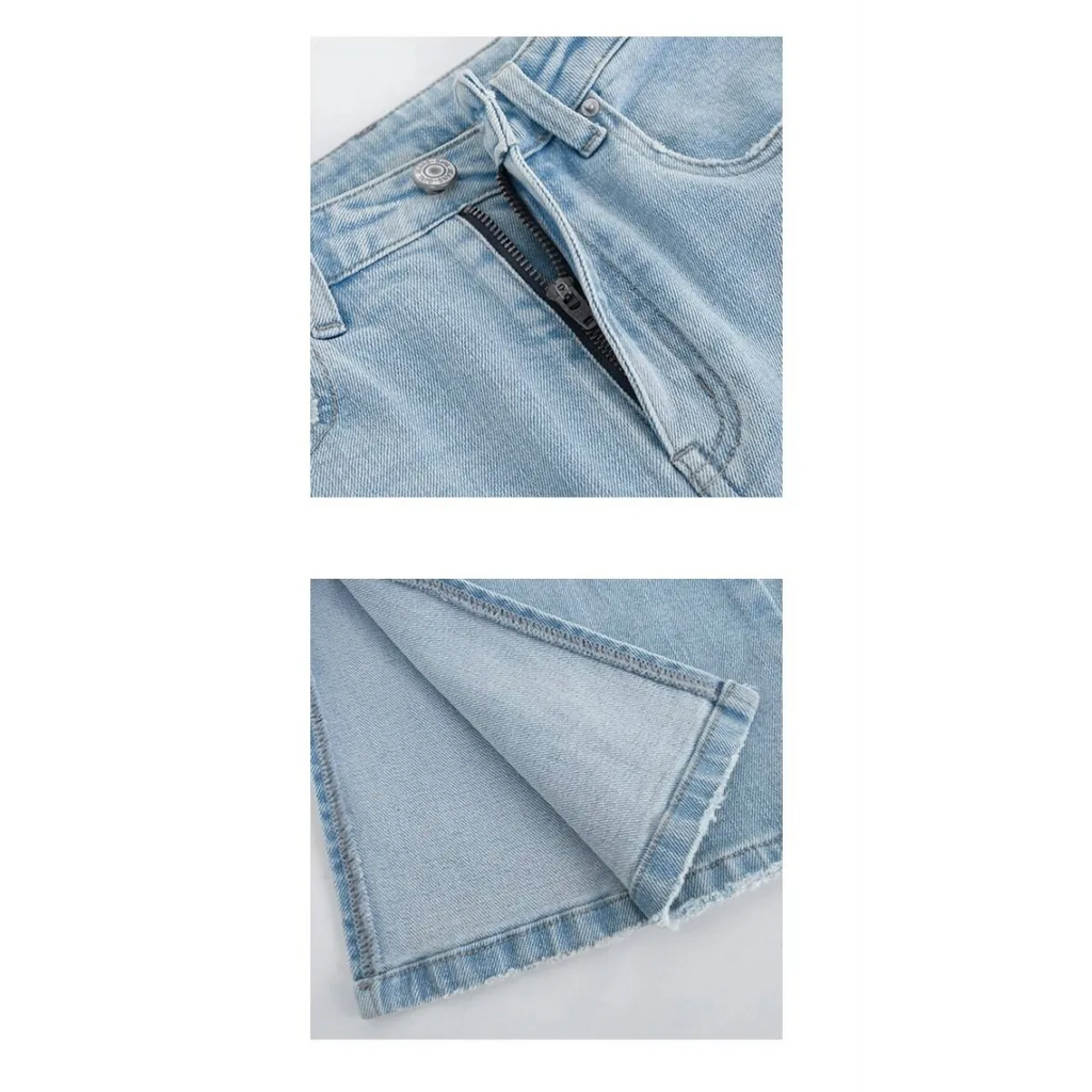 Flared High Waist Skinny Jeans