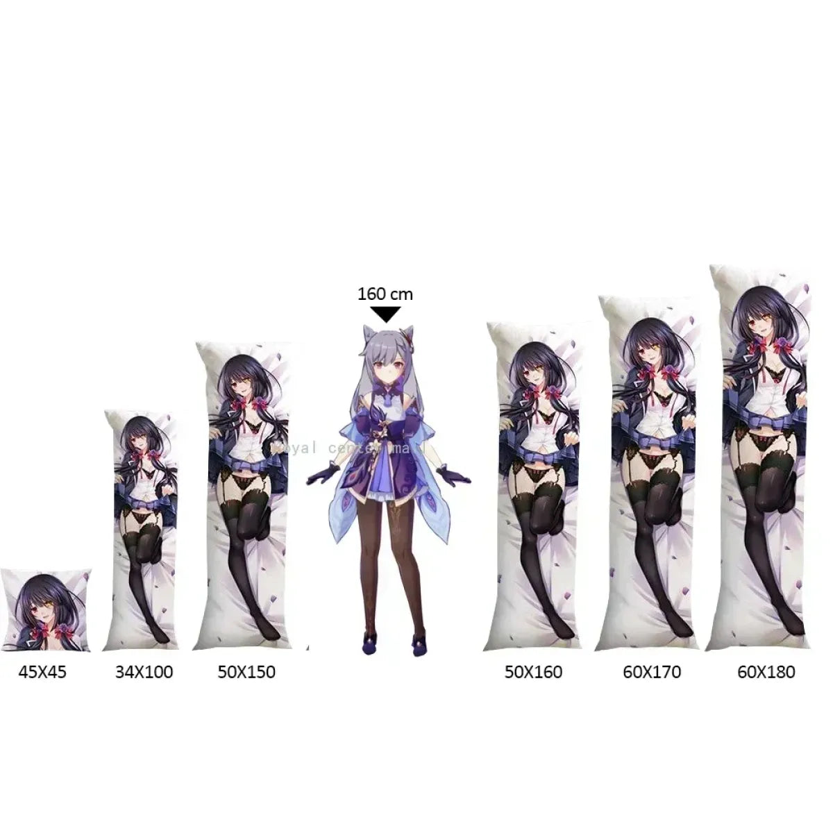Focalors Dakimakura Pillowcase – Genshin Impact Anime Game Cushion