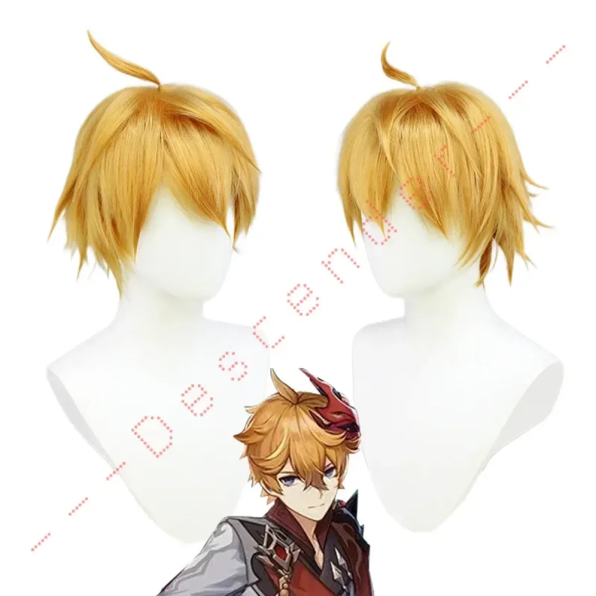 Genshin Impact Tartaglia/Childe Cosplay Set