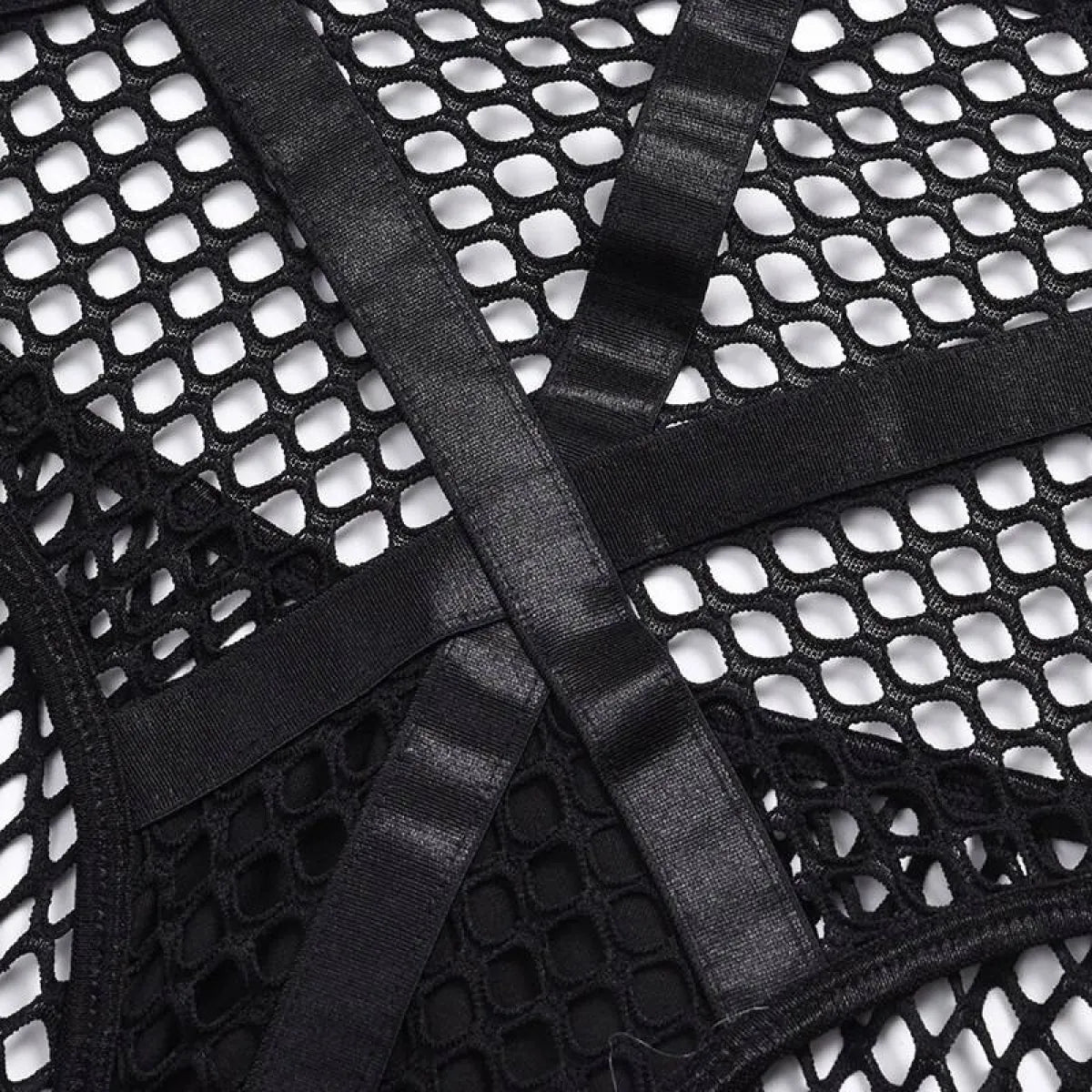 Gothic Fishnet Bodysuits