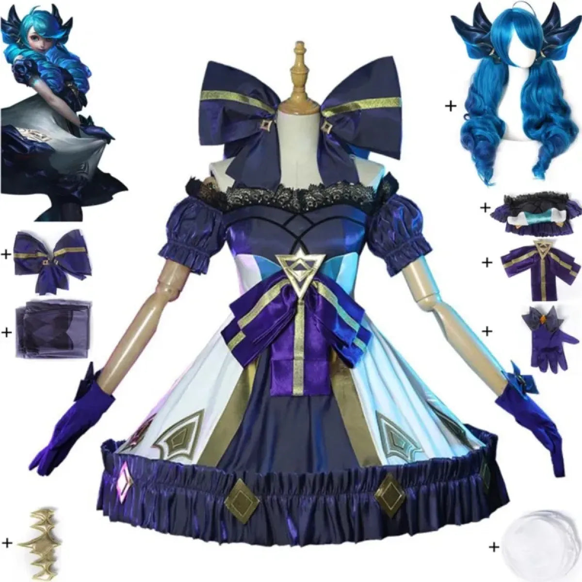 Gwen Cosplay Costume - LOL