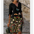 Half-Sleeved Summer Dress