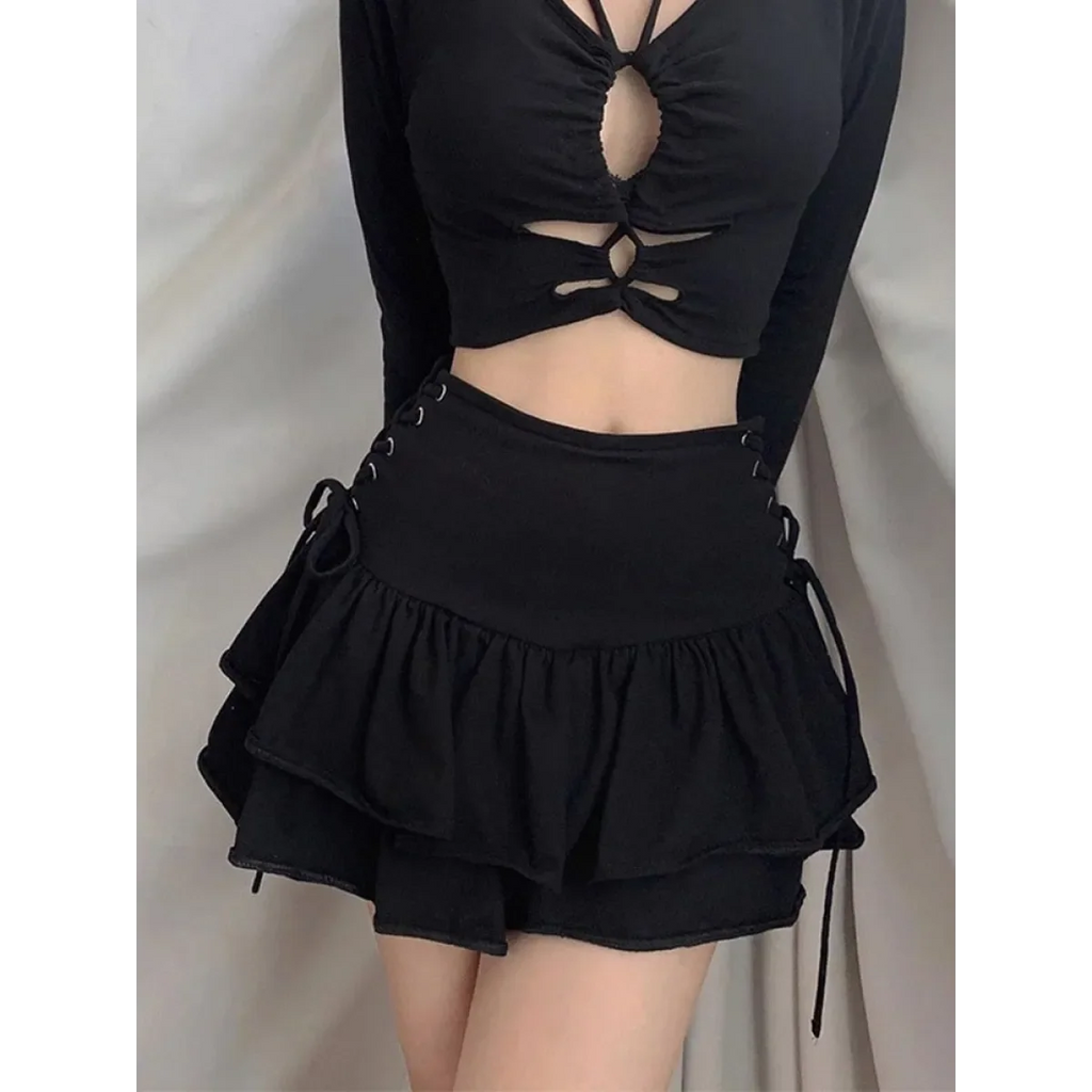 Harajuku E-girl High Waist Skirt