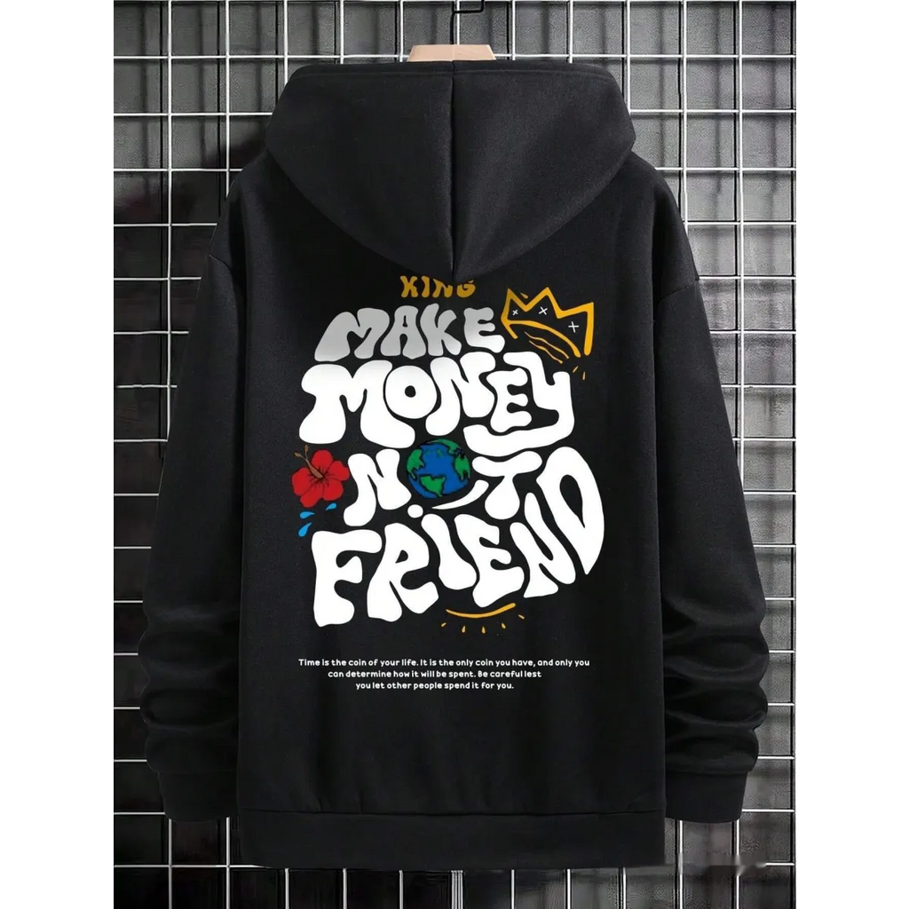 Harajuku Fashion Hooded Sweatshirt
