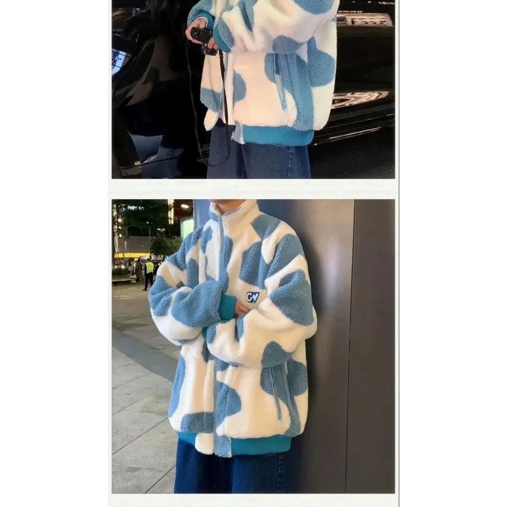 Harajuku Fleece Zip Jacket