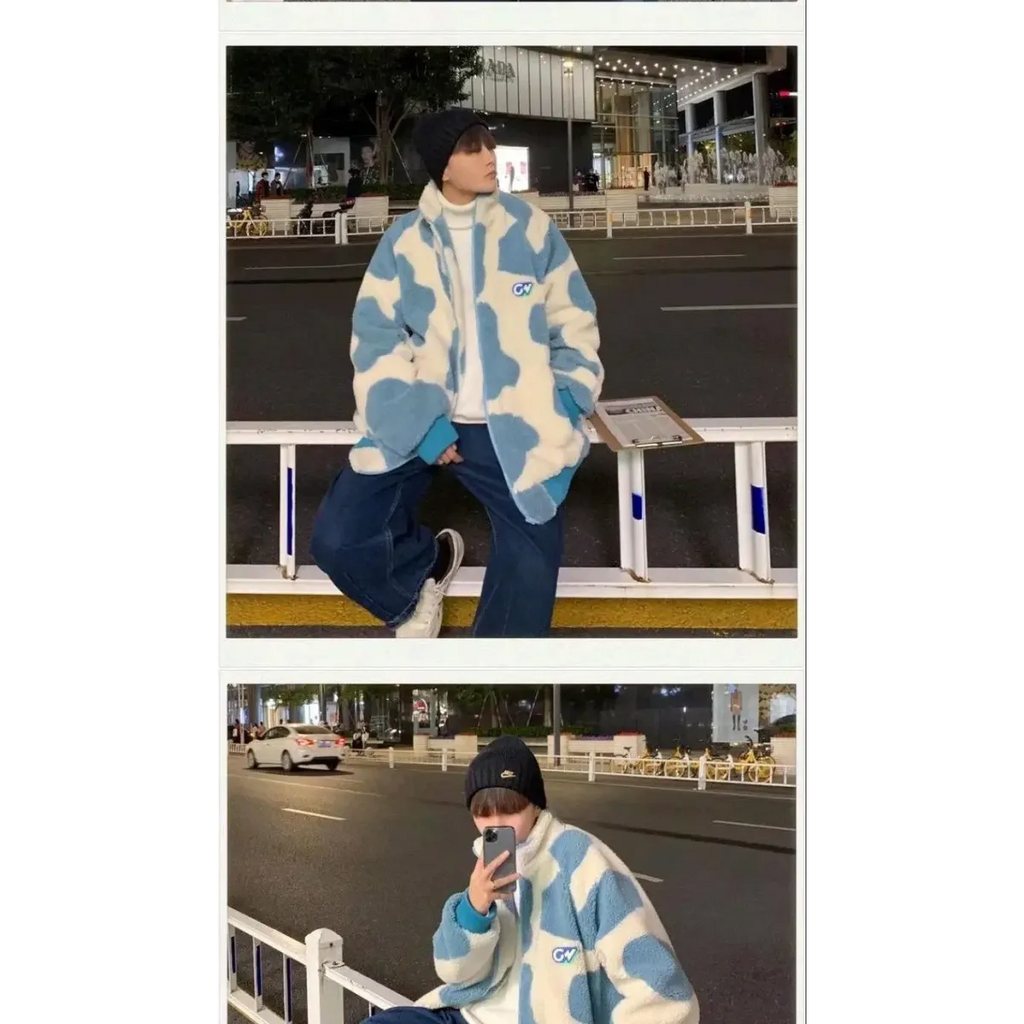 Harajuku Fleece Zip Jacket