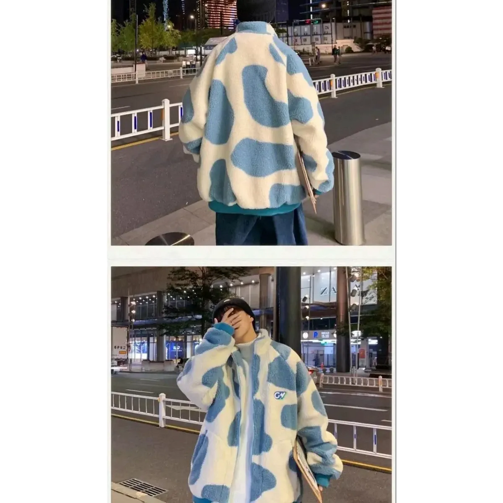 Harajuku Fleece Zip Jacket