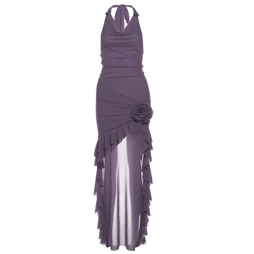 Harajuku Irregular Ruffle Dress