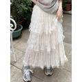 Harajuku Ruffle Lace Skirt