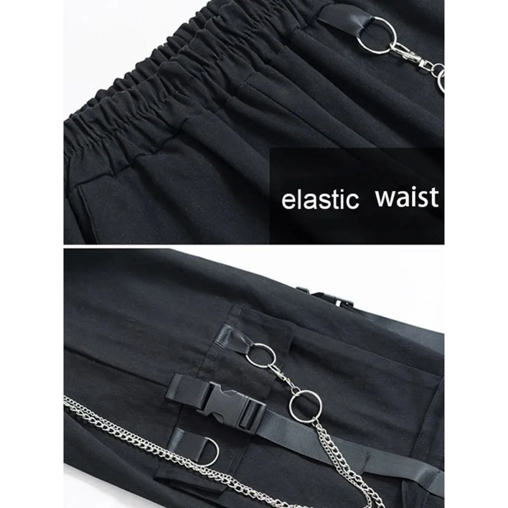 High Waist Streetwear Pants