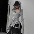Harajuku Punk Style Hooded Shirt