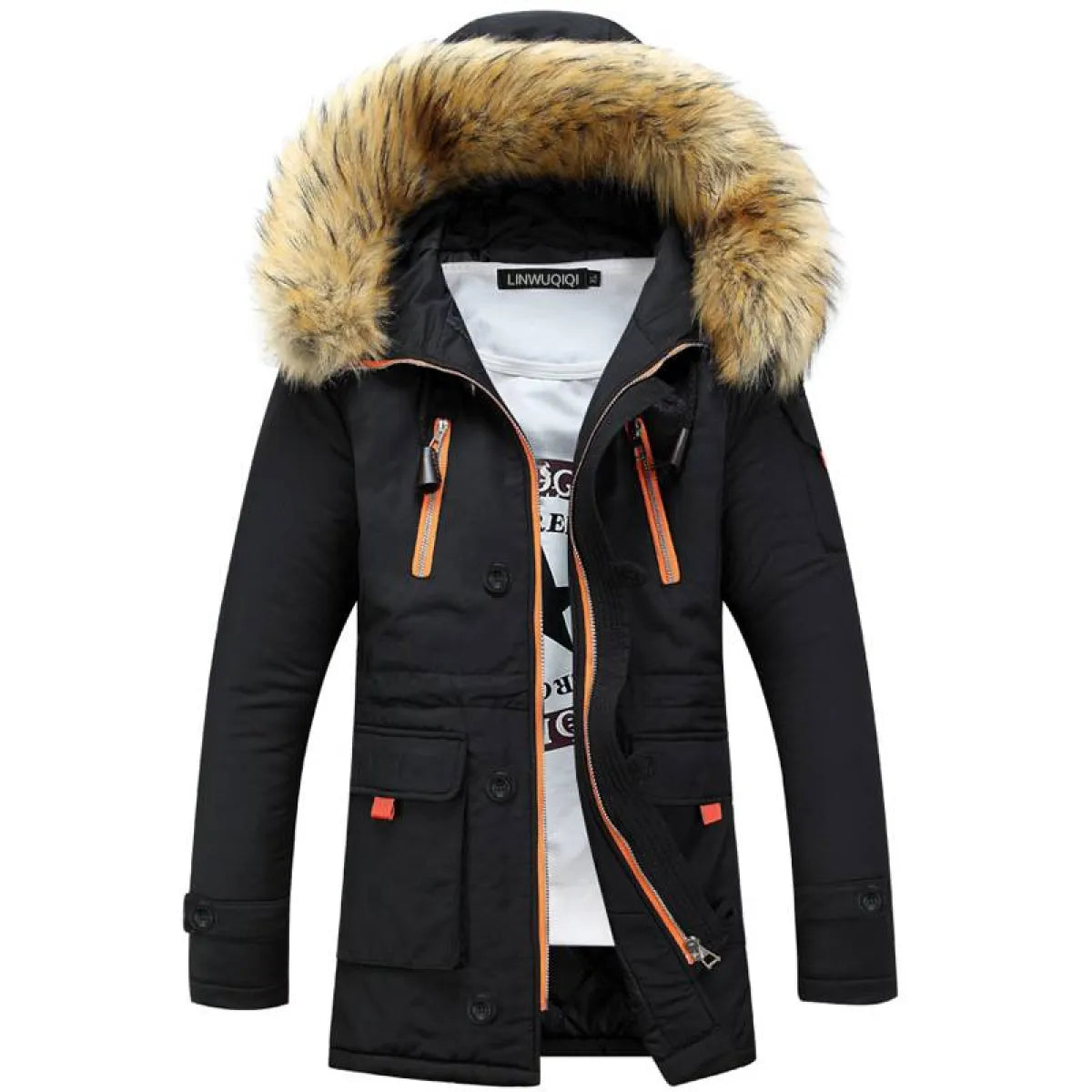 Street Fashion Fur Coat