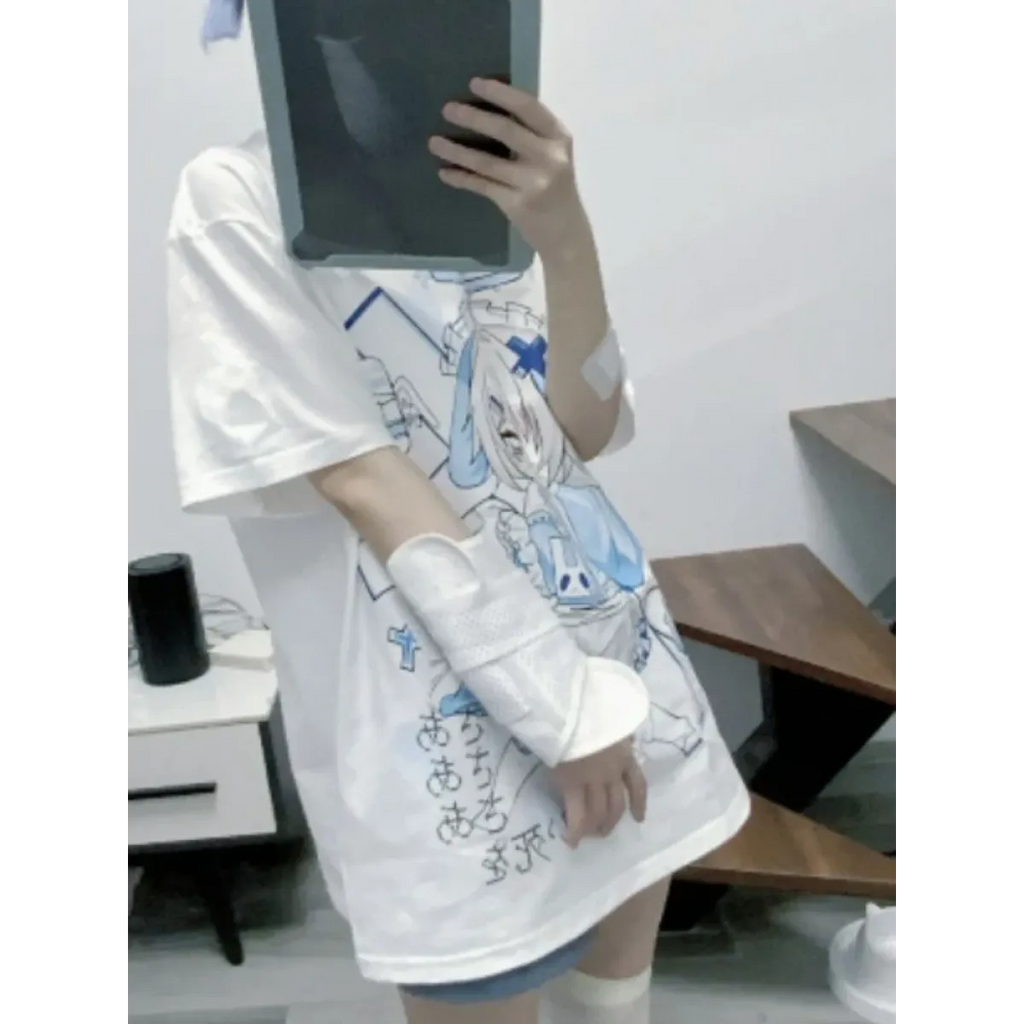 Harajuku Kawaii Anime Oversized Tee