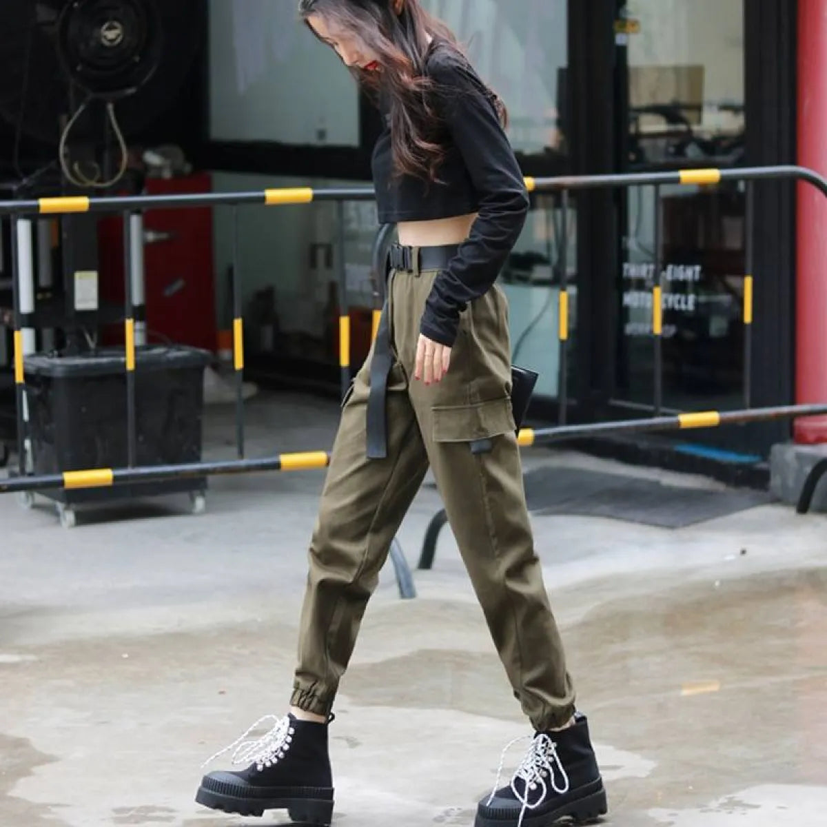 Ankle-Length Korean Jeans