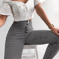 Korean Plaid Pants