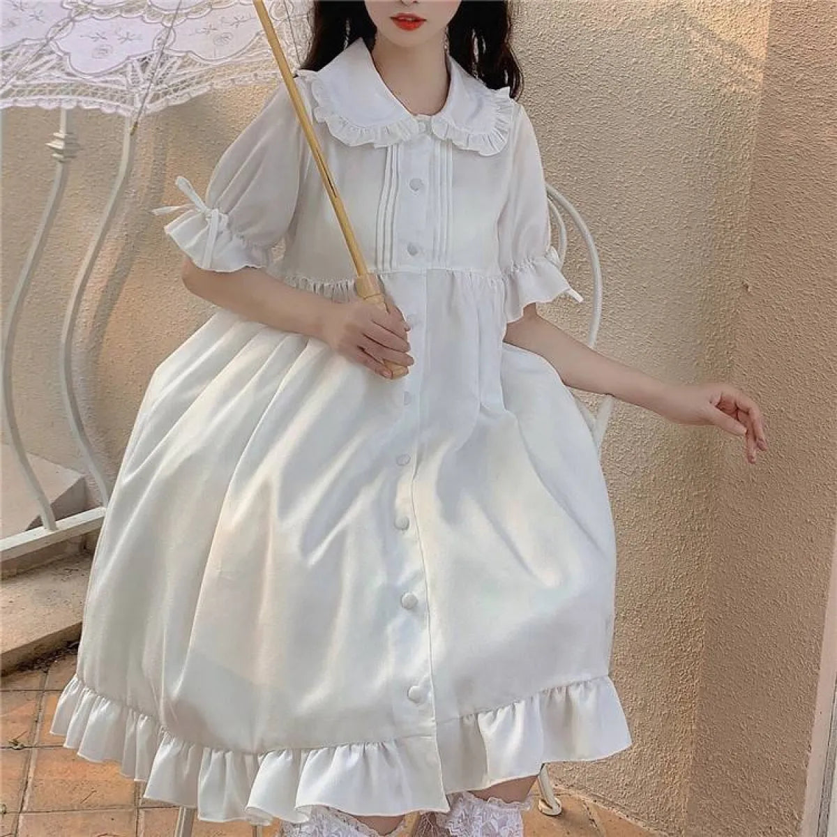 Kawaii Lolita Ruffle Dress