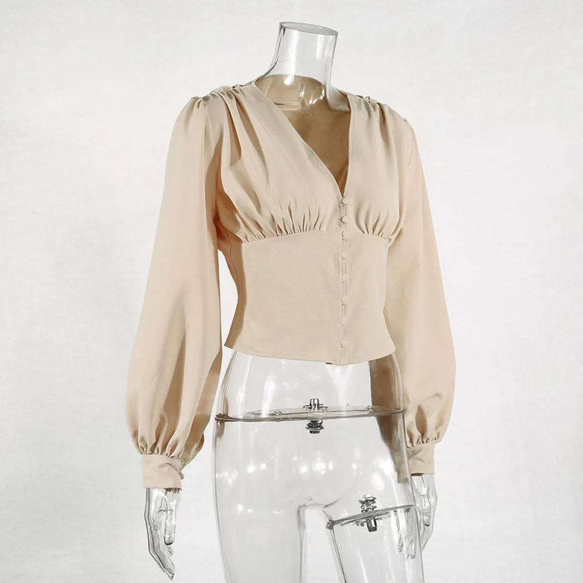 Long-sleeved Korean Blouse