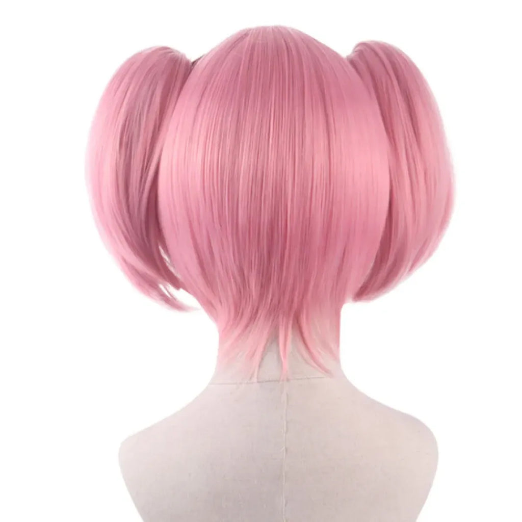 Madoka Kaname Cosplay Costume – Puella Magi Dress with Wig