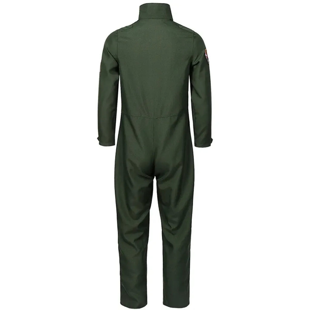 Top Gun Maverick Flight Suit – Pilot Cosplay Costume with Glasses
