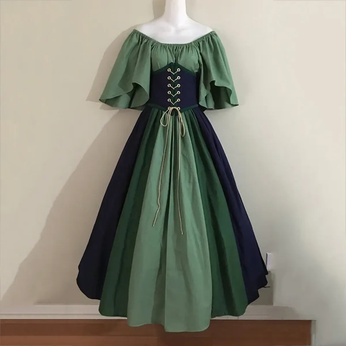 Medieval Renaissance Dress – Corset Gown, Plus Size Cosplay