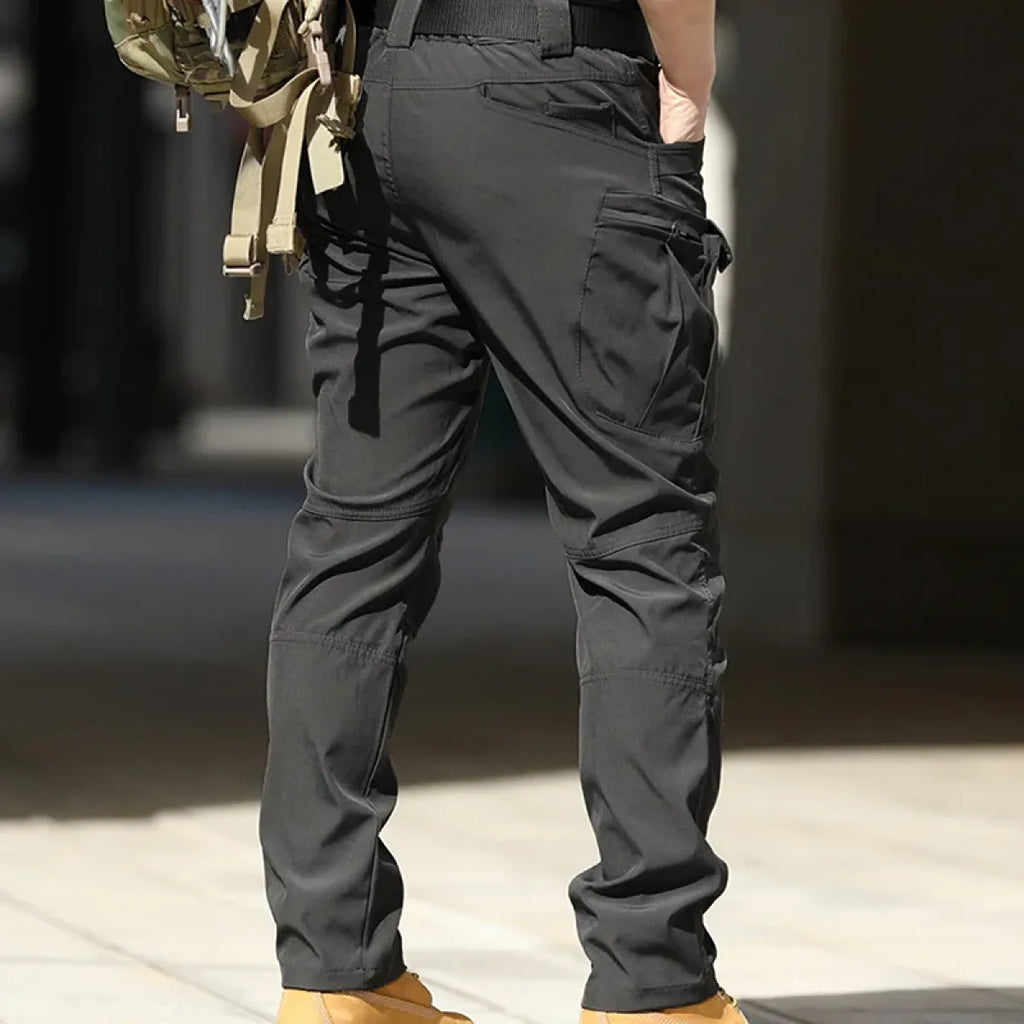Men's Cargo Pants – Waterproof, Multi-Pocket Casual Trousers