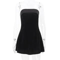 Elegant Velvet Mini Dress