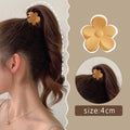 Gold Pearl Rhinestone Mini Hair Clip