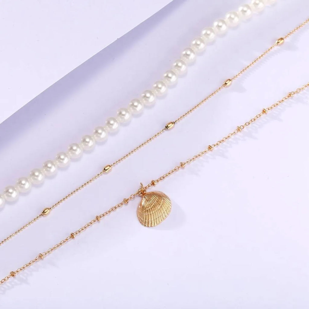 Multi-Layer Pearl Necklace