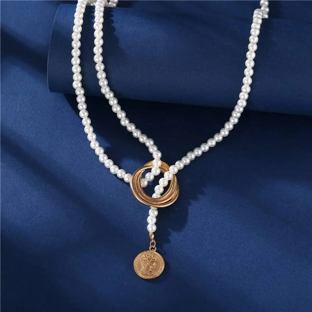 Multi-Layer Pearl Necklace