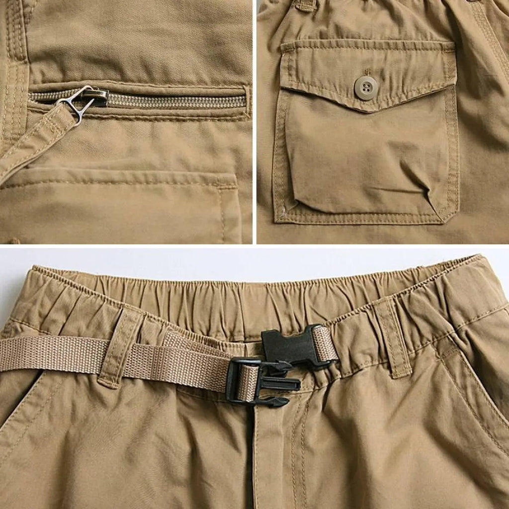 Multi Pocket Capris