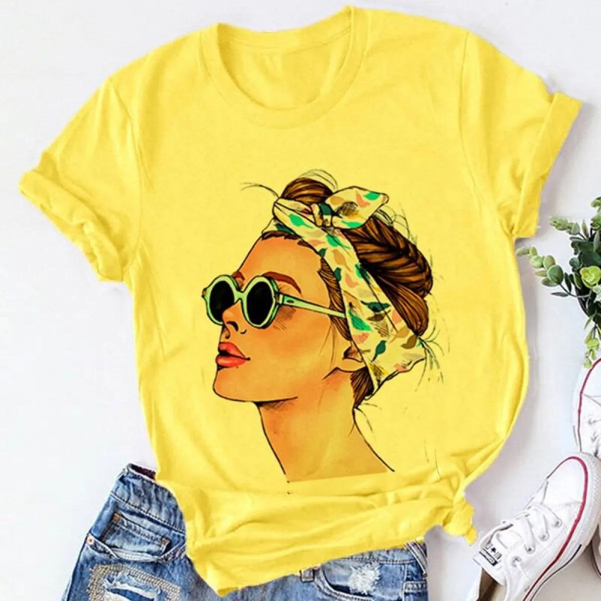 O-Neck Harajuku T-shirt