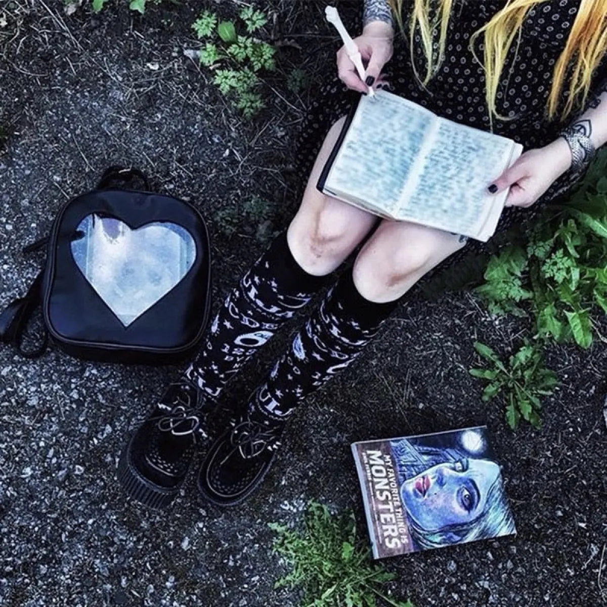 Ouija Board Socks