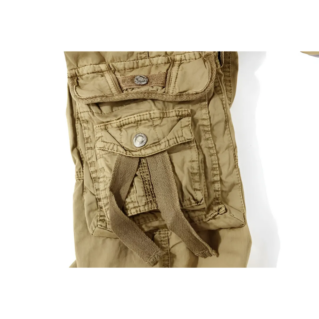 Patterned Art Textile Shorts